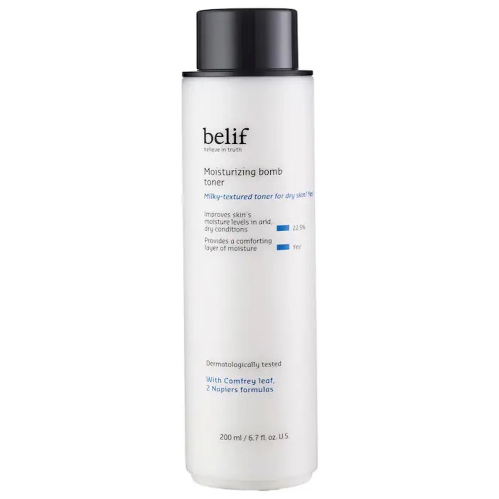 BELIF Moisturizing Bomb Toner with Ceramide, NEW